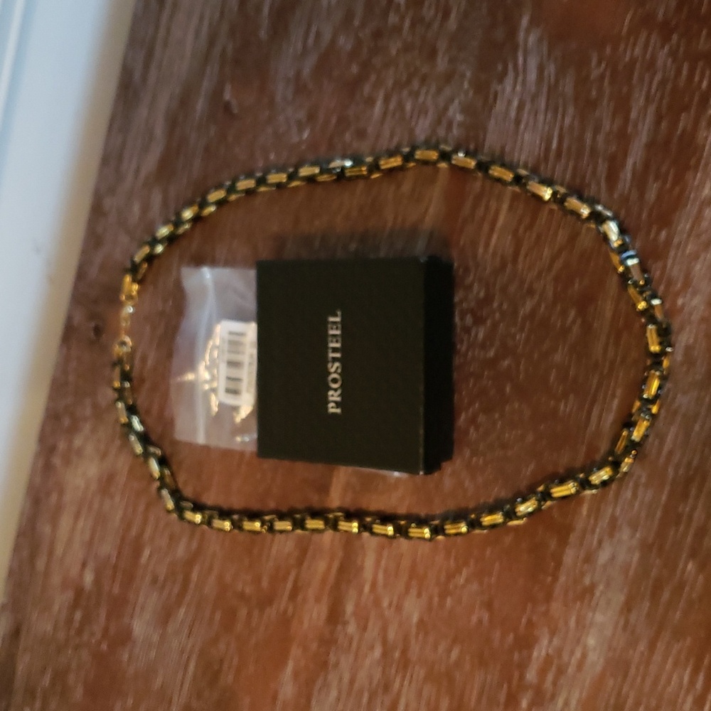 Brand New! Prosteel Byzantine Chain Necklace - Picture 9 of 12